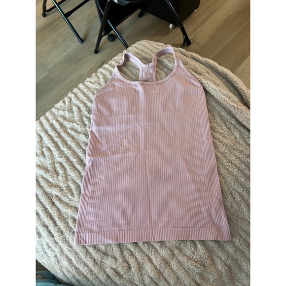 Lululemon Ebb to Street Tank Light Pink - Picture 2 of 4